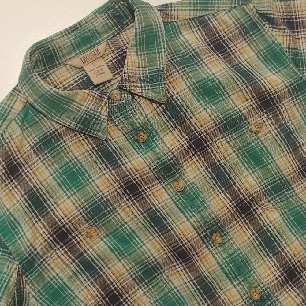Duluth Plaid Button Front - Picture 2 of 7